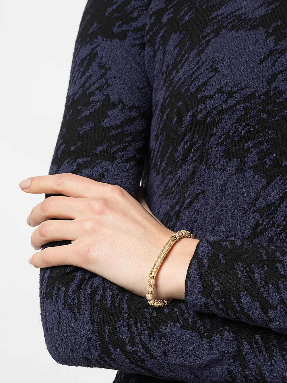 фото Lord and lord designs декорированный браслет с кристаллами и бусинами