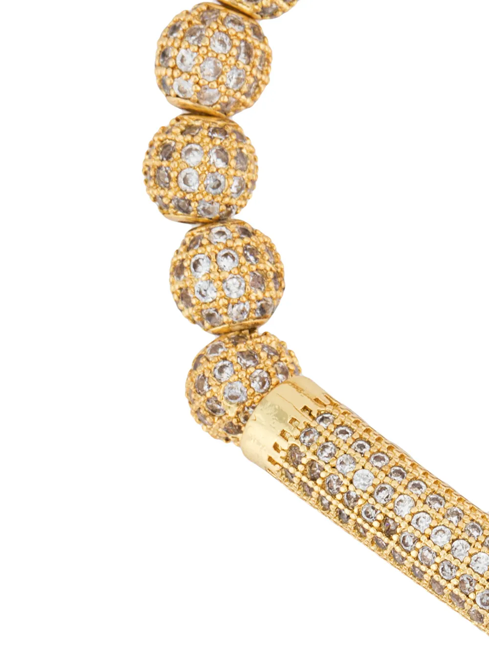 фото Lord and lord designs декорированный браслет с кристаллами и бусинами