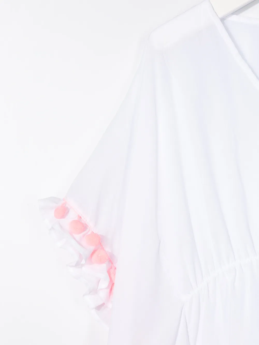 фото Nessi byrd kids платье с помпонами