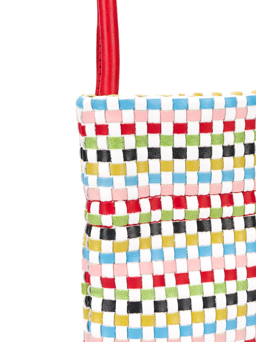 фото Tl-180 плетеная сумка-тоут с верхней ручкой