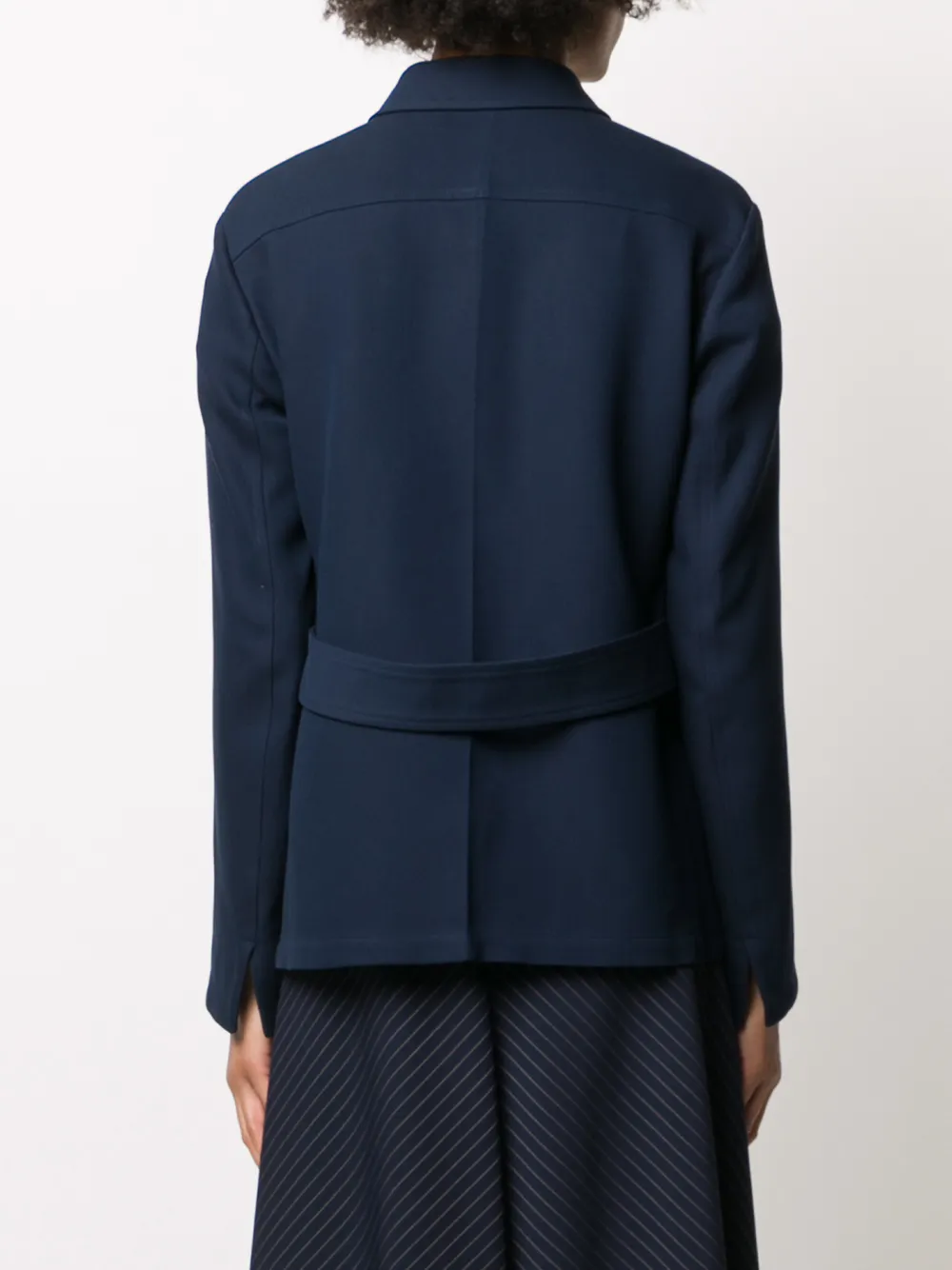фото Jil sander рубашка строгого кроя с потайной застежкой