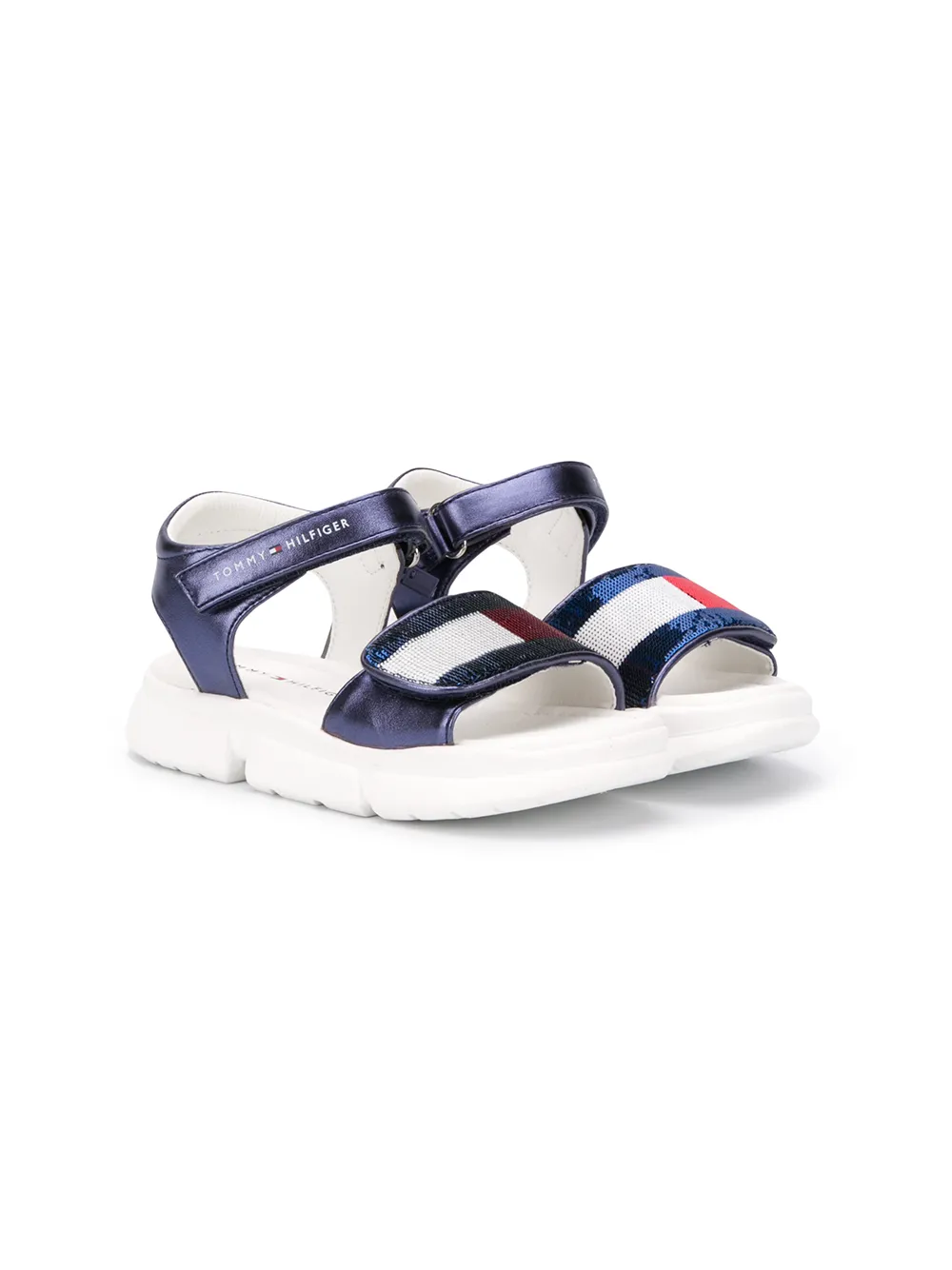 фото Tommy hilfiger junior сандалии с пайетками и логотипом