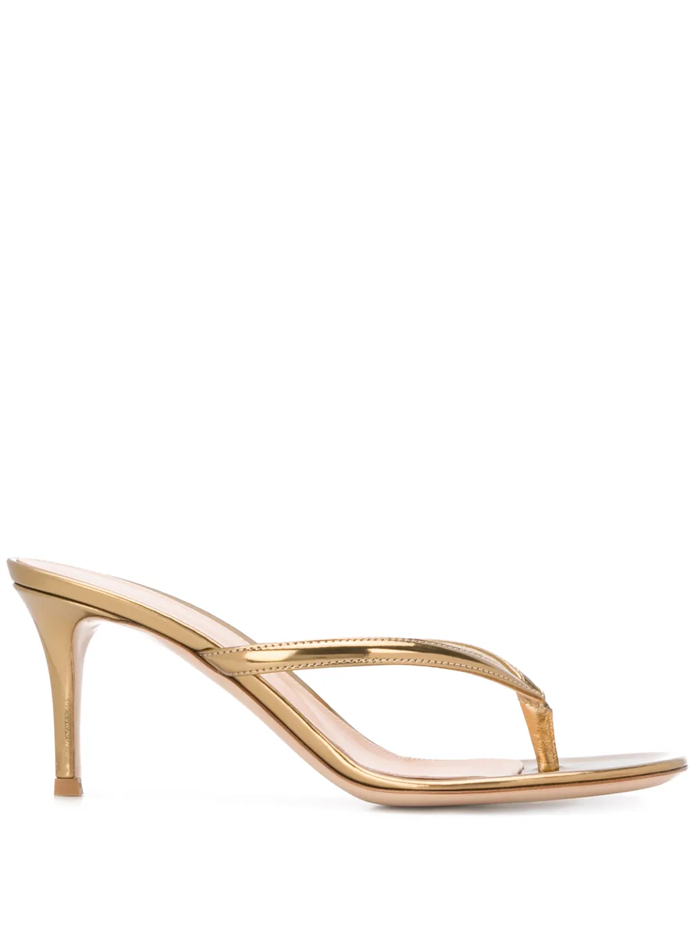 фото Gianvito rossi босоножки calypso с т-образным ремешком