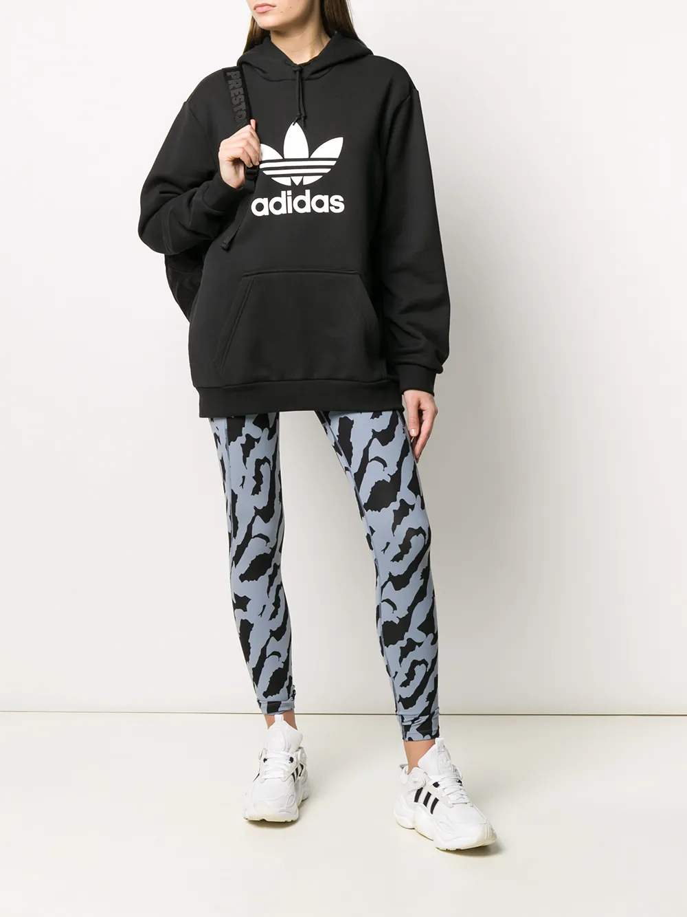 фото Adidas худи с логотипом trefoil
