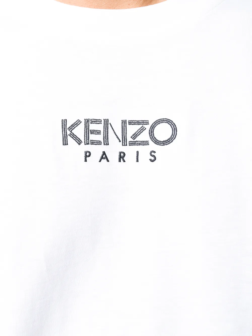 фото Kenzo футболка оверсайз с вышитым логотипом