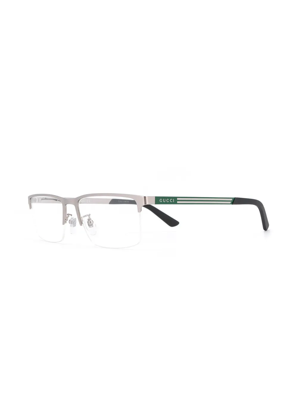 фото Gucci eyewear очки в полуободковой оправе