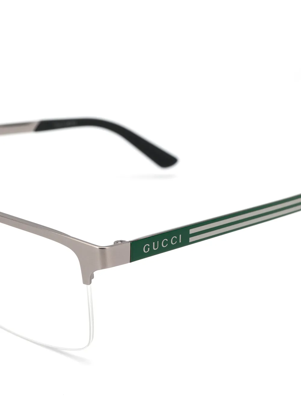 фото Gucci eyewear очки в полуободковой оправе