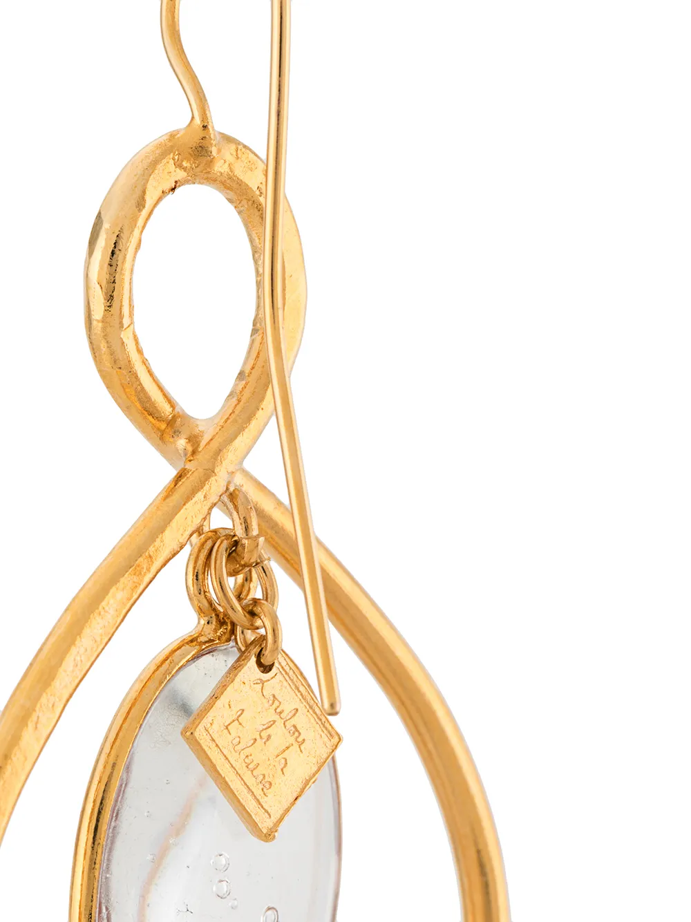 фото Loulou de la falaise серьги-кольца infinity