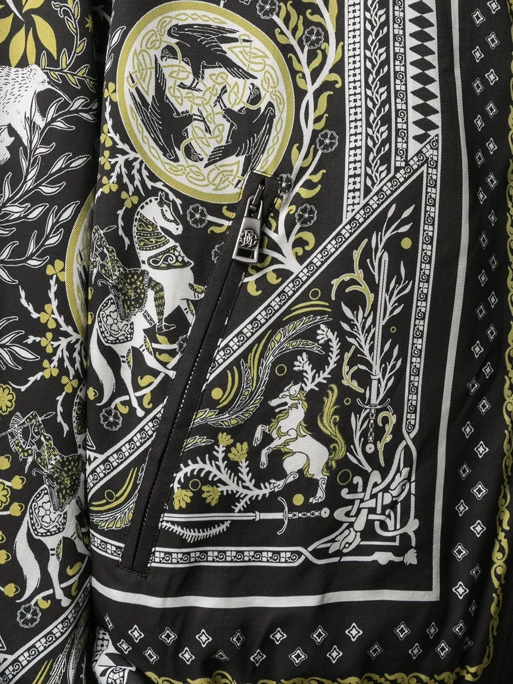 фото Roberto cavalli курта-бомбер с принтом oniric scarf