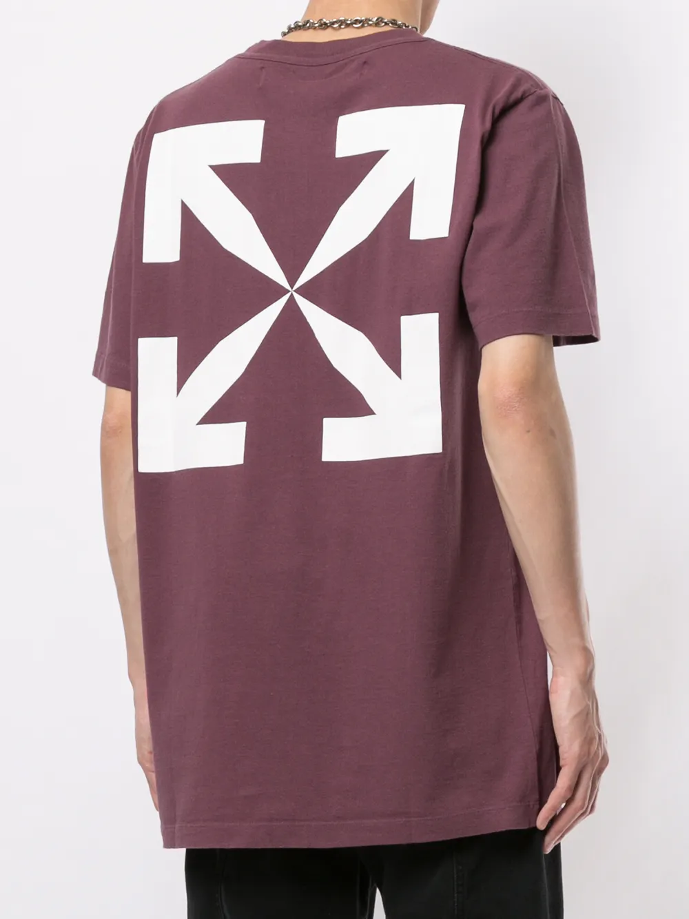 фото Off-white футболка с принтом climb