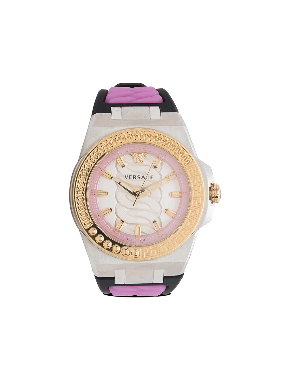 фото Versace наручные часы chain reaction 40 мм