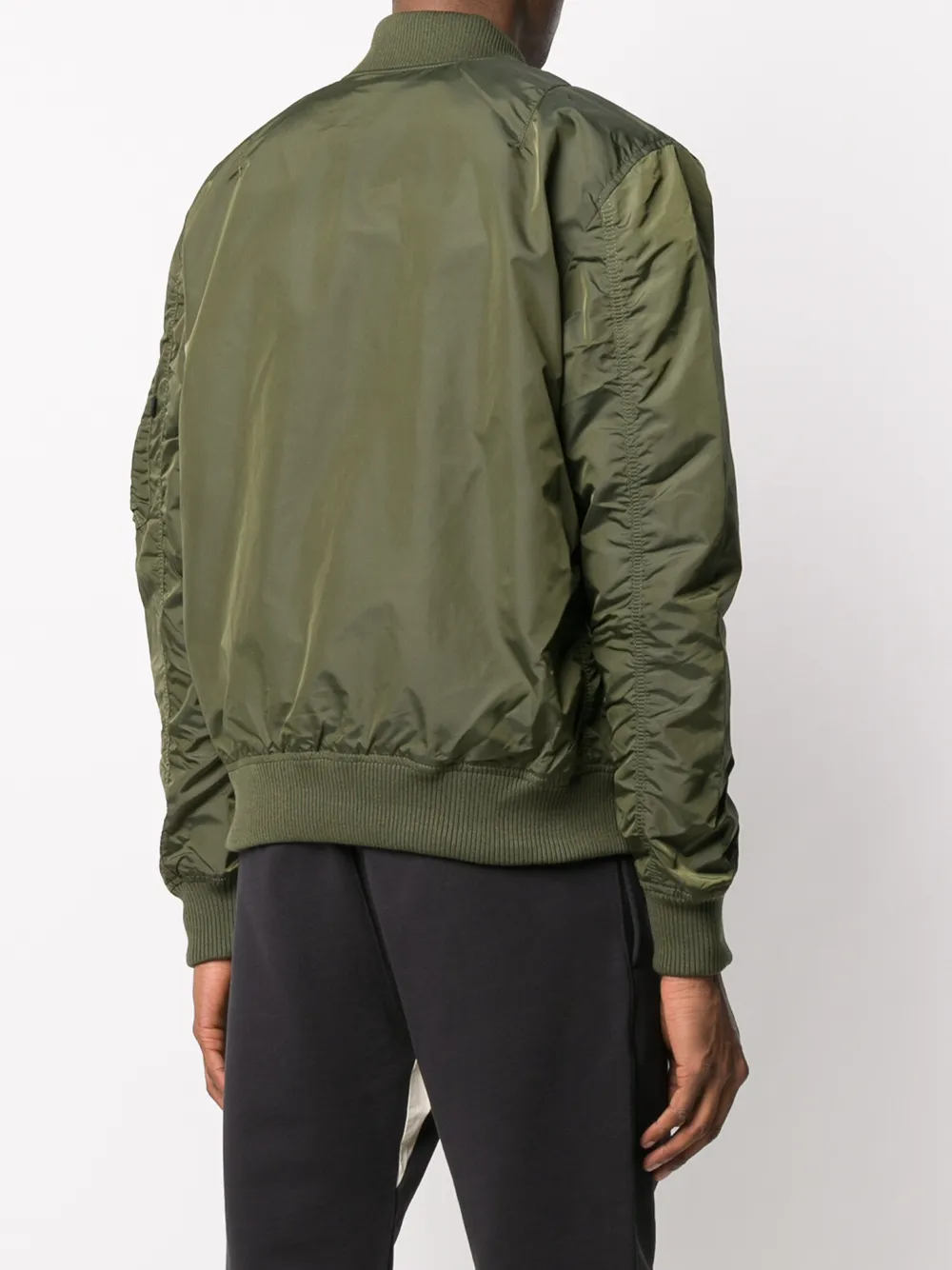 фото Alpha industries бомбер на молнии