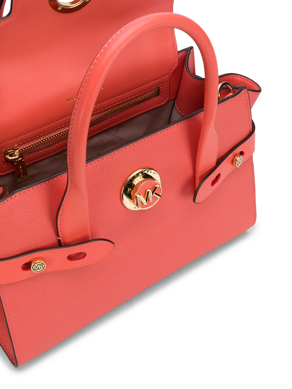 фото Michael michael kors сумка-тоут с металлическим логотипом