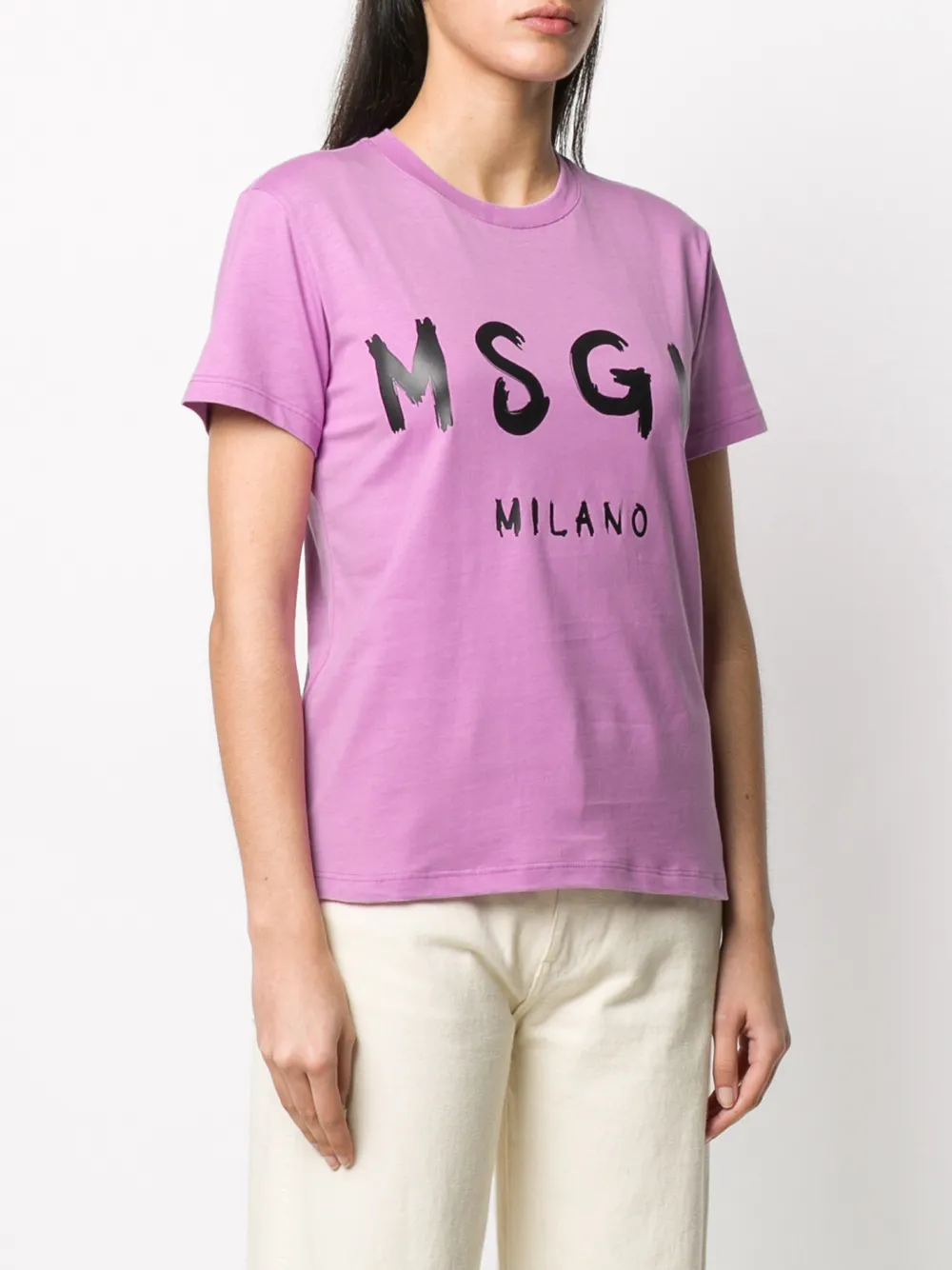 фото Msgm футболка с логотипом