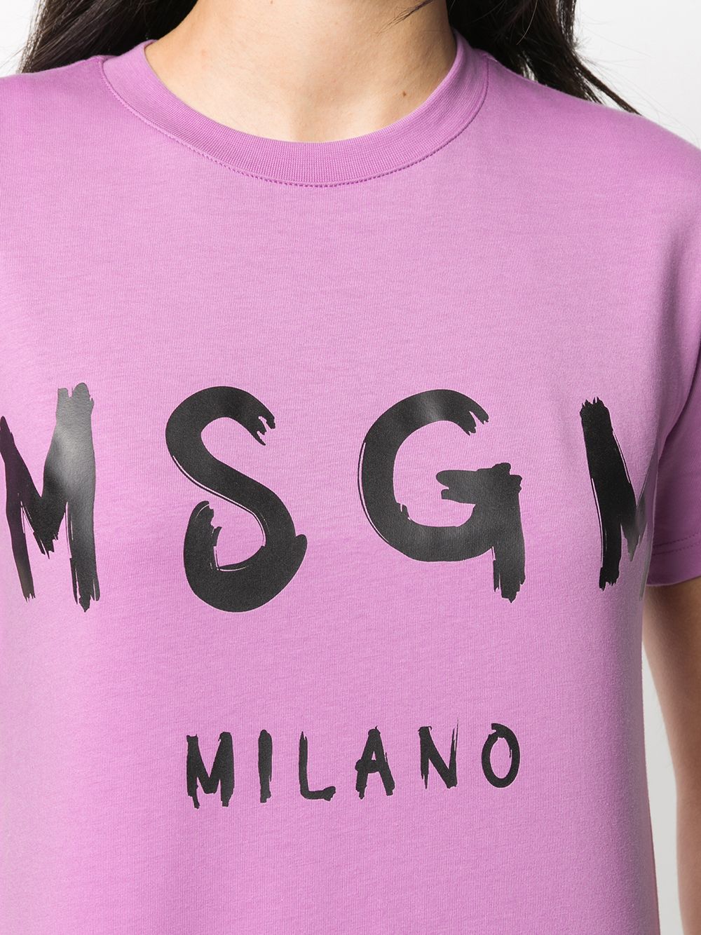 фото Msgm футболка с логотипом