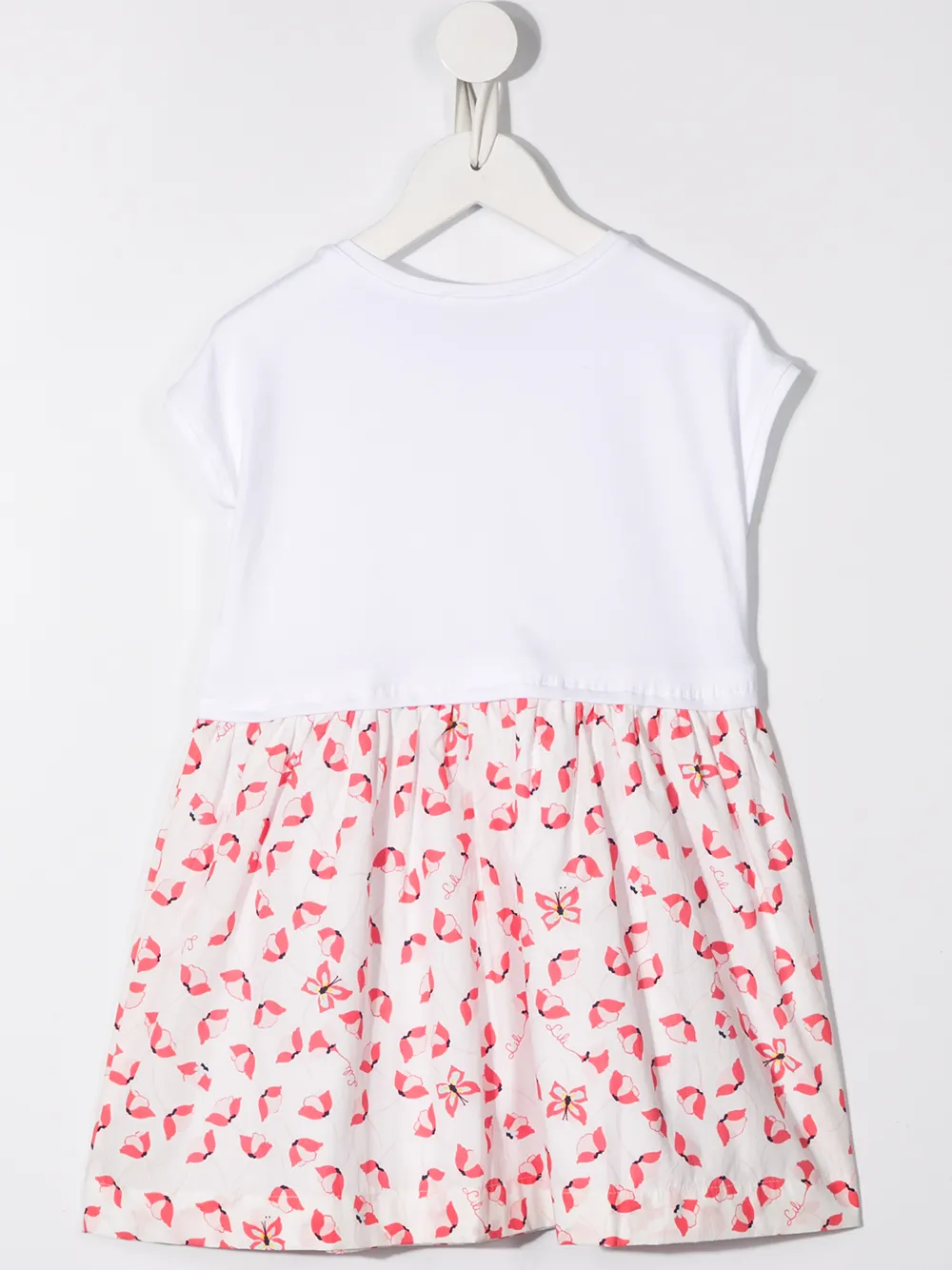 фото Lili gaufrette платье-футболка с принтом