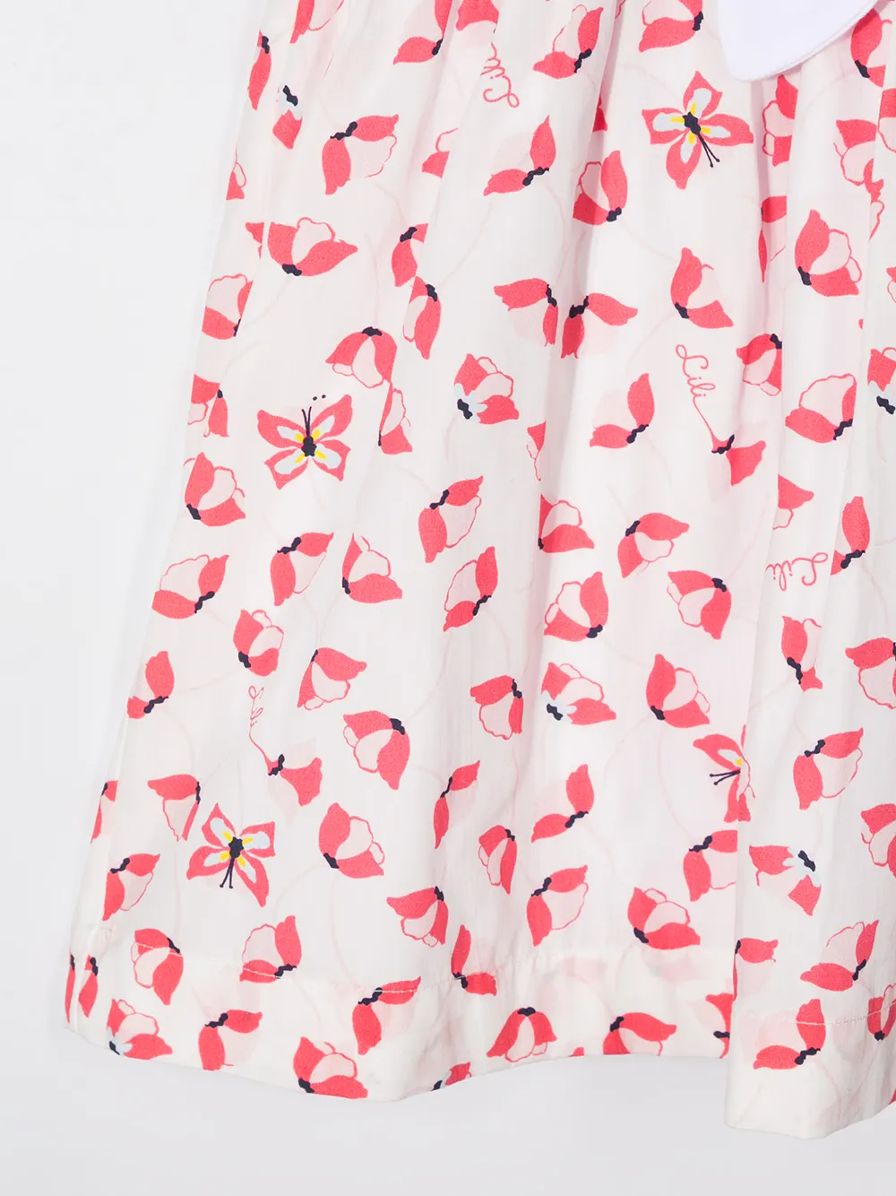 фото Lili gaufrette платье-футболка с принтом