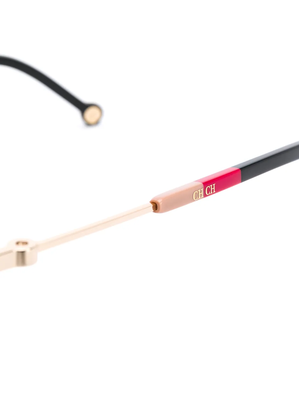 фото Ch carolina herrera солнцезащитные очки в массивной оправе с логотипом