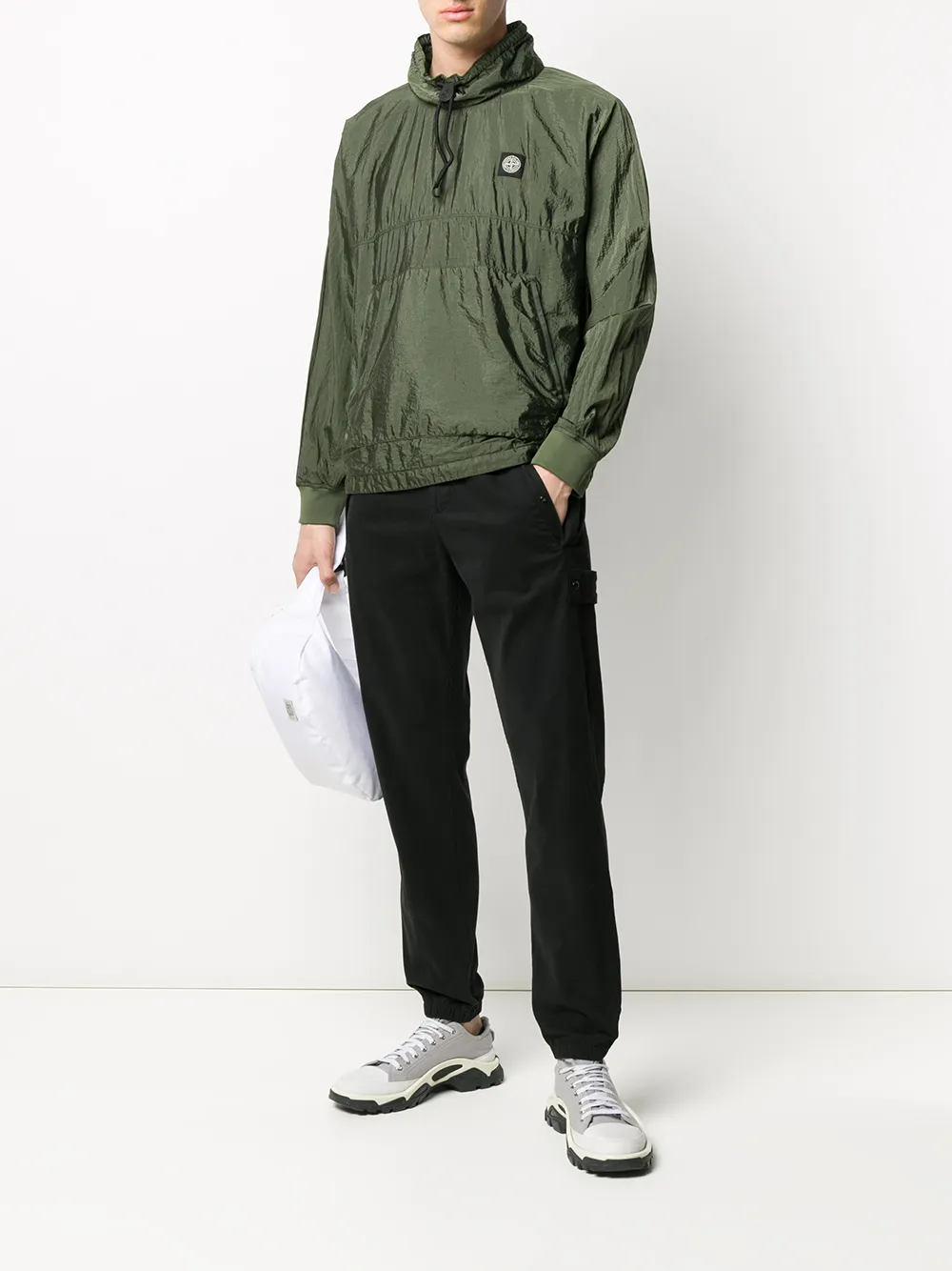 фото Stone island куртка из рипстопа