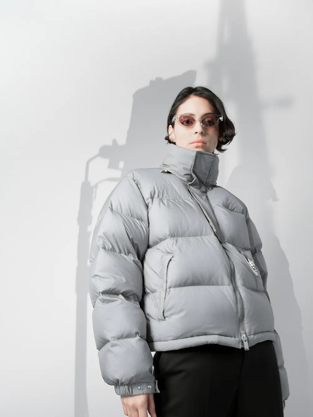 фото Karen wazen солнцезащитные очки the glamerous в оправе 'кошачий глаз'