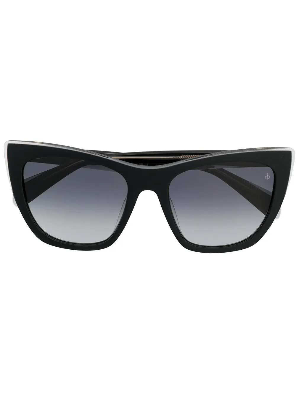 фото Rag & bone eyewear солнцезащитные очки в квадратной оправе с затемненными линзами