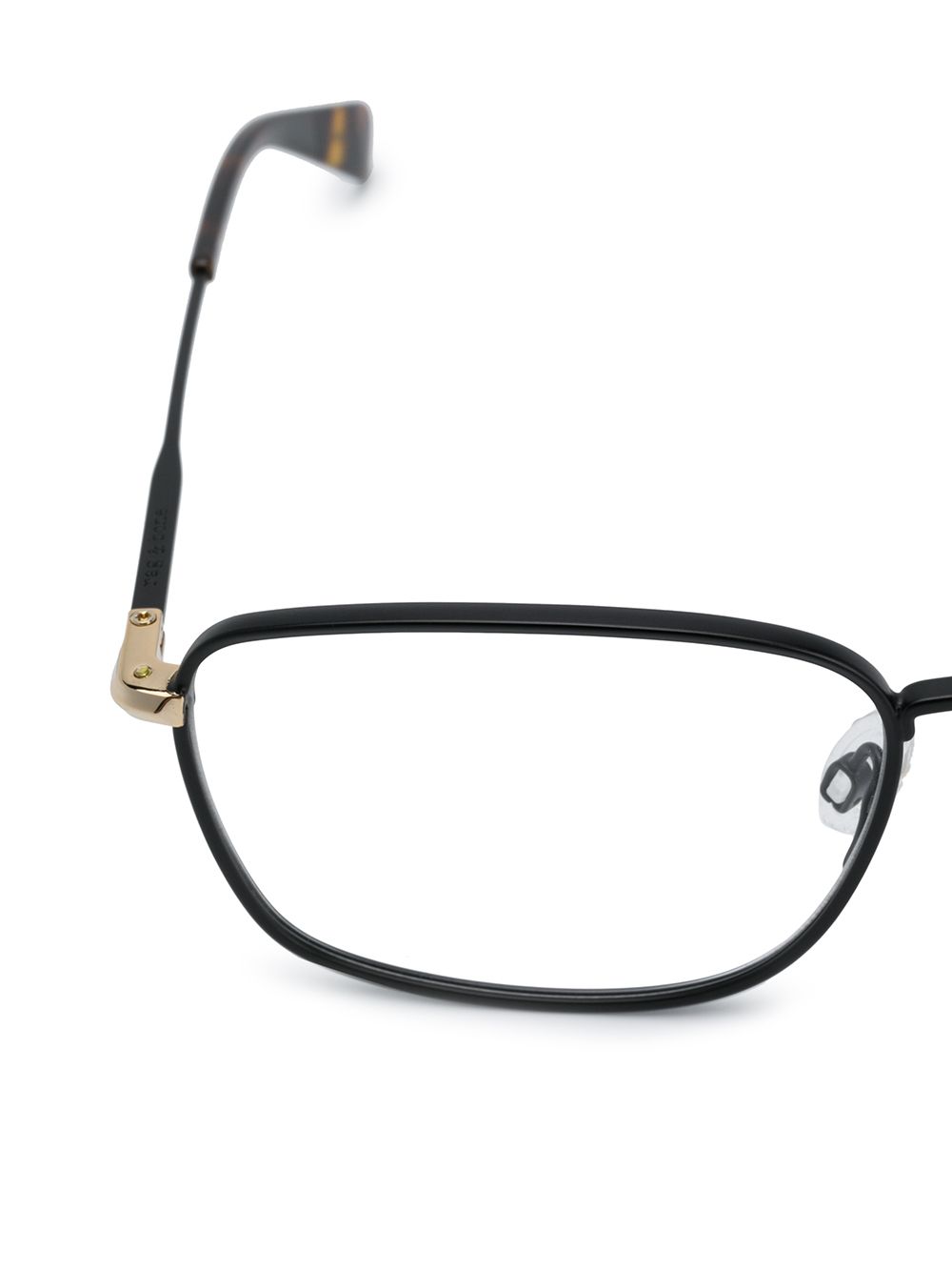 фото Rag & bone eyewear очки в квадратной оправе черепаховой расцветки