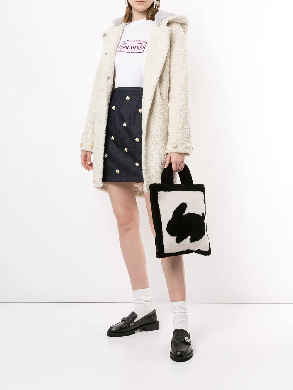 фото Tu es mon tresor сумка-тоут из искусственного меха