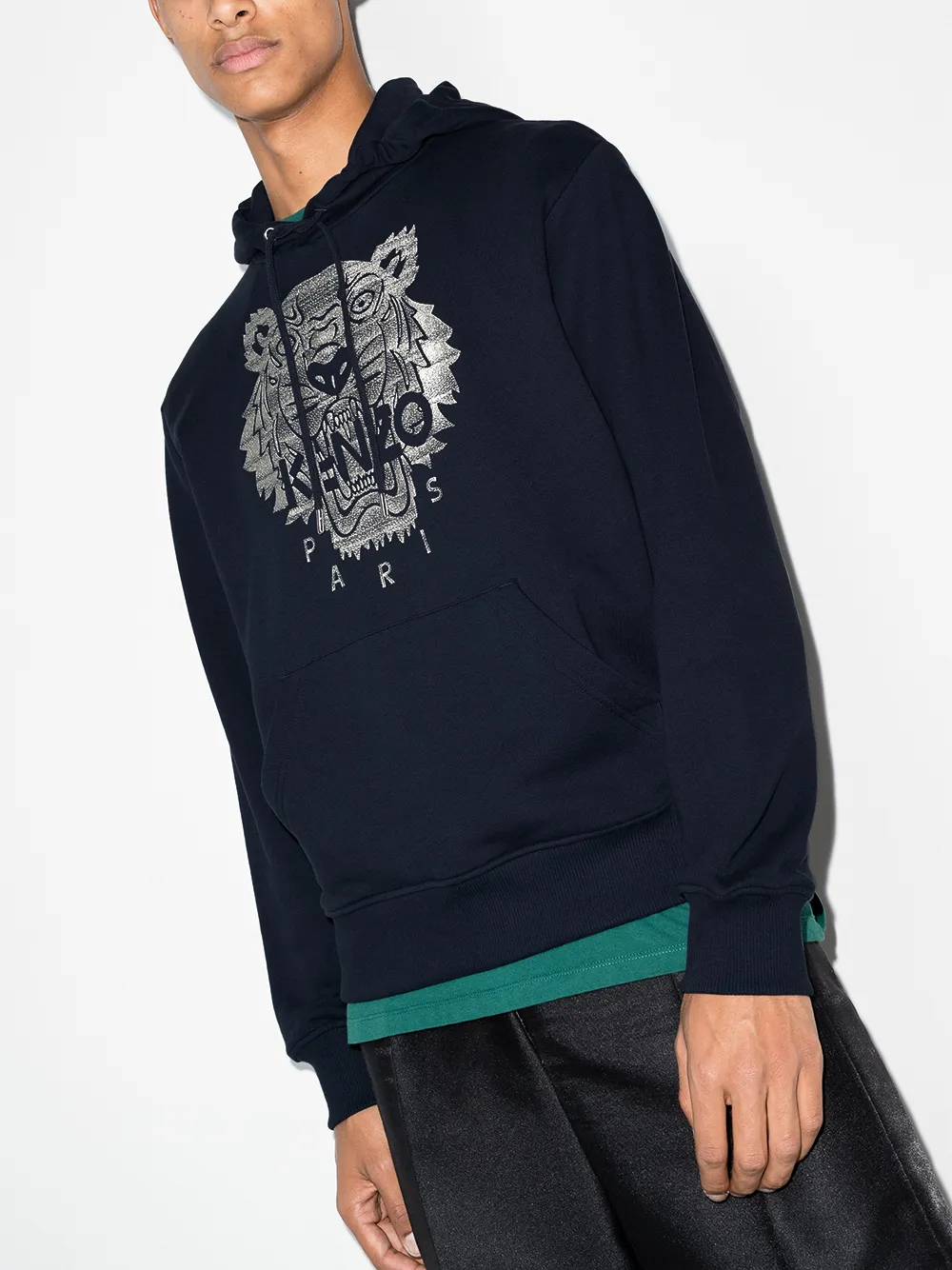 фото Kenzo худи с принтом tiger