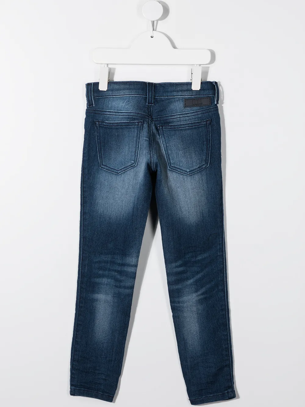 фото Diesel kids джинсы с эффектом потертости