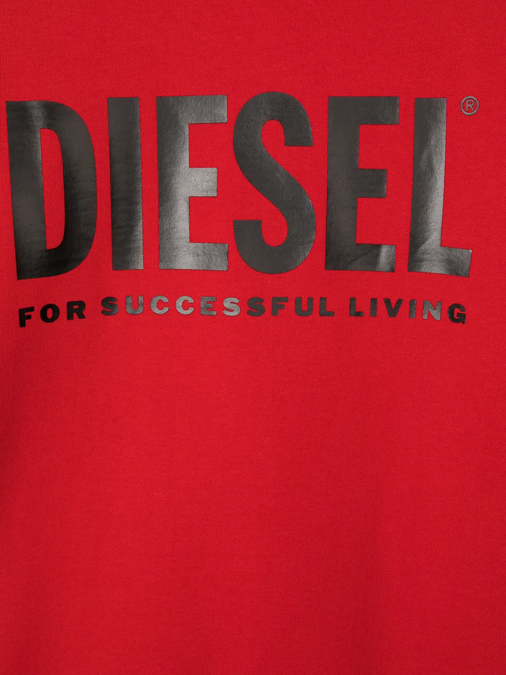 фото Diesel kids толстовка с круглым вырезом и логотипом
