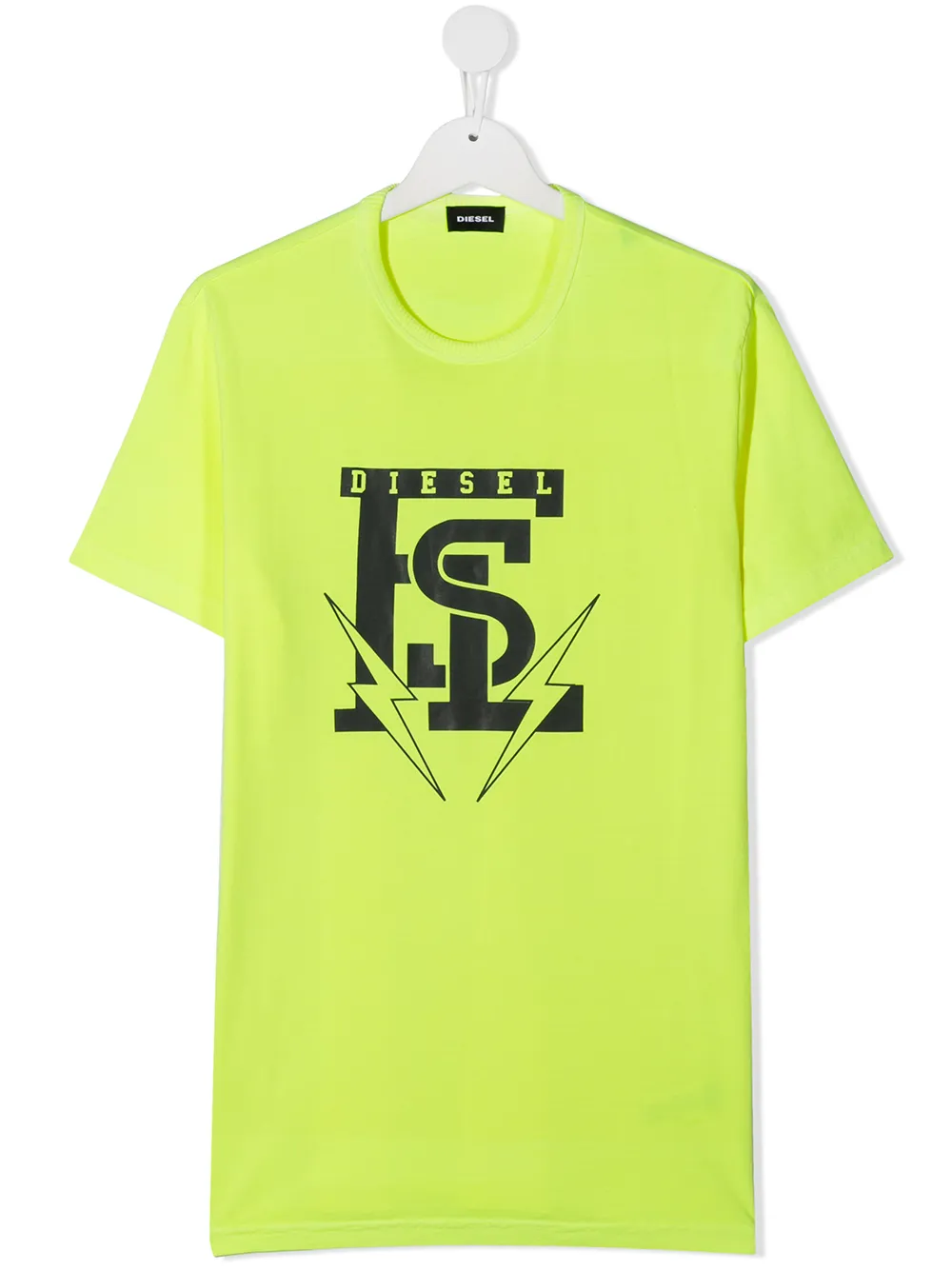 фото Diesel kids футболка с круглым вырезом и логотипом