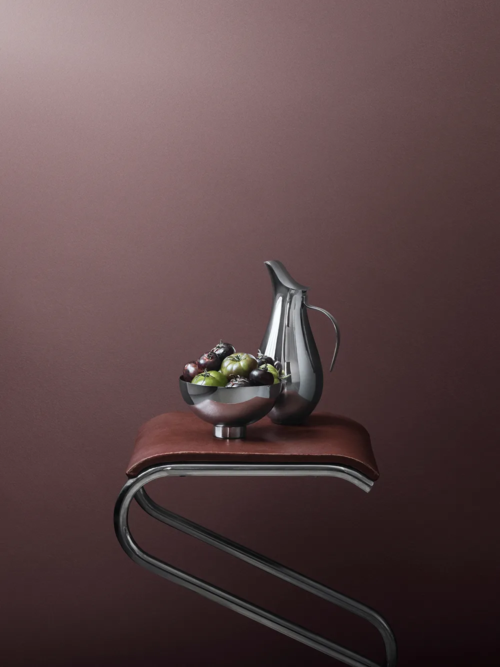 фото Georg jensen большая глубокая тарелка ilse (24 см)