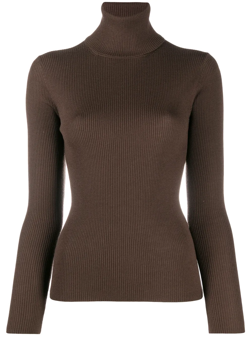 P.A.R.O.S.H. roll neck jumper - Brown