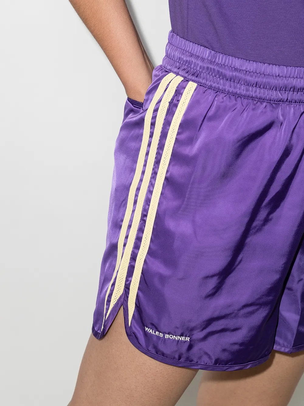 фото Adidas спортивные шорты из коллаборации с wales bronner