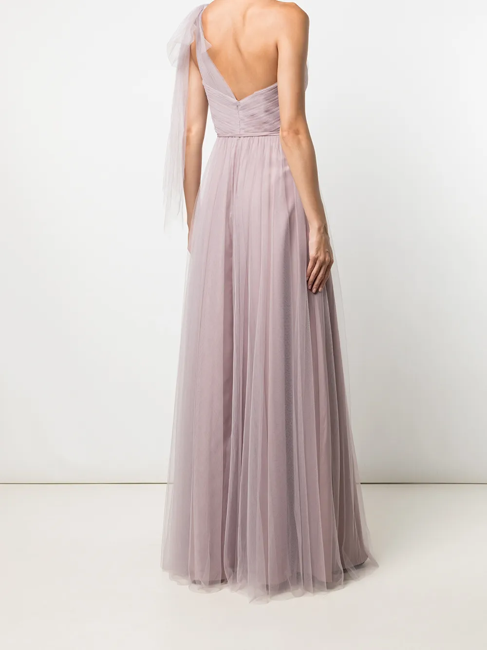 фото Marchesa notte bridesmaids платье макси на одно плечо