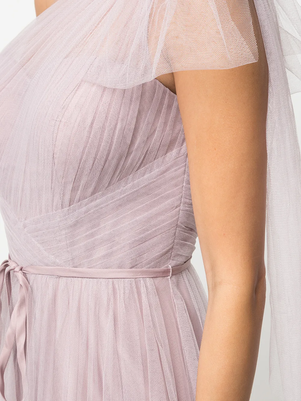 фото Marchesa notte bridesmaids платье макси на одно плечо