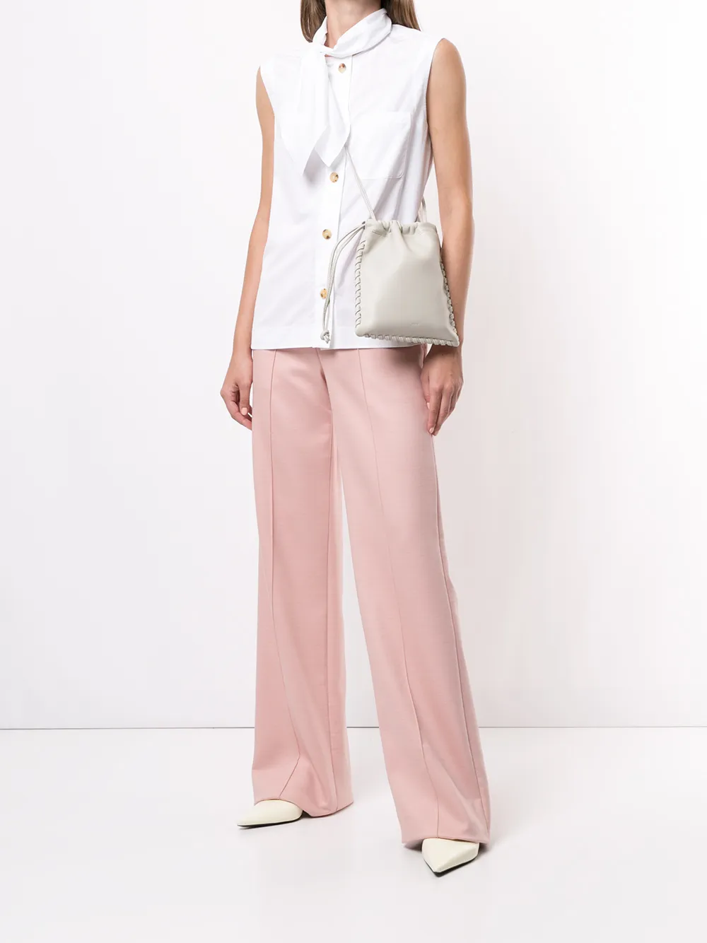 фото Vasic мини-сумка с плетеной отделкой