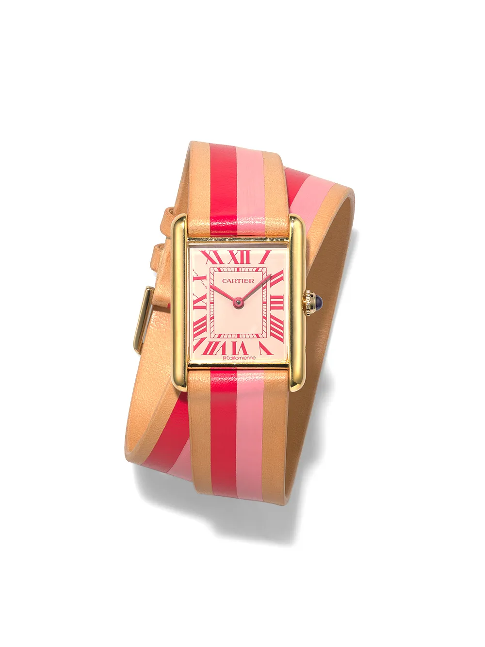 фото Lacalifornienne наручные часы с ремешком в полоску