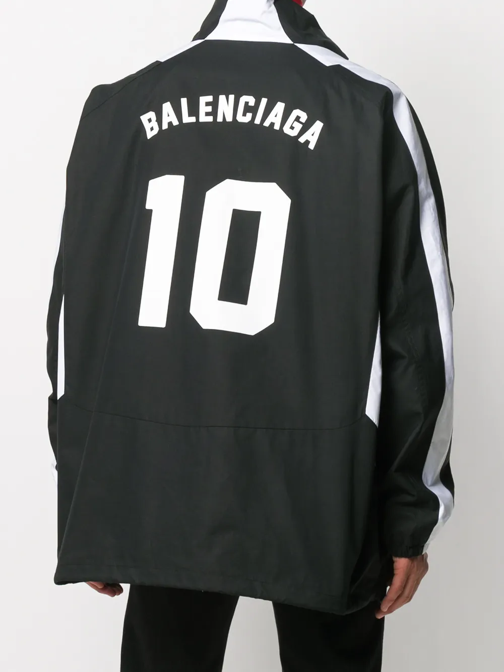 Balenciaga Soccer Zip Up Jacket Farfetch