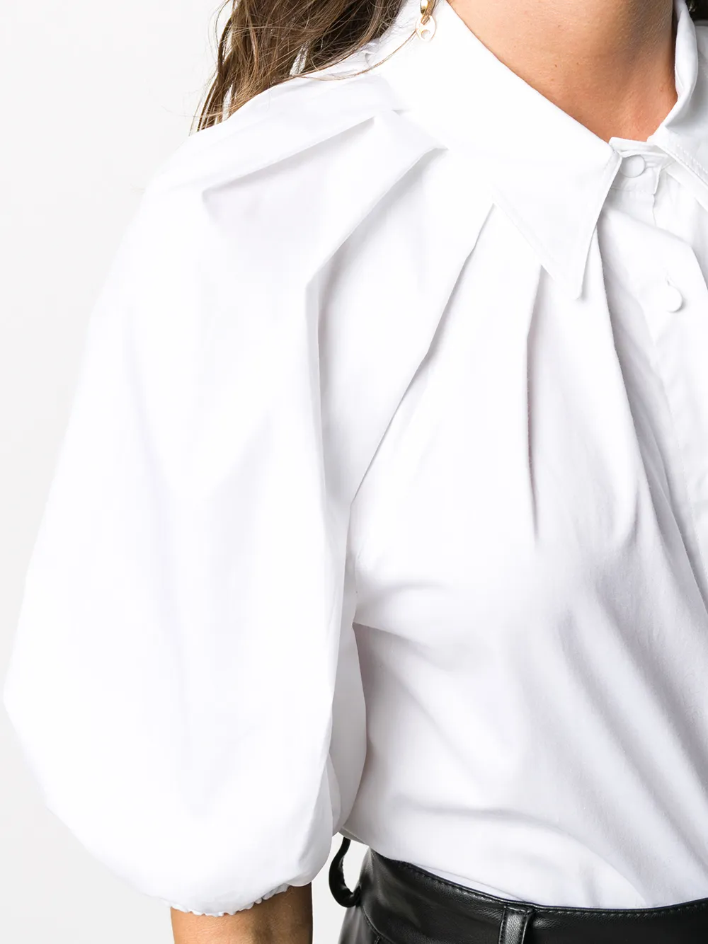 фото Brognano рубашка с рукавами колокол