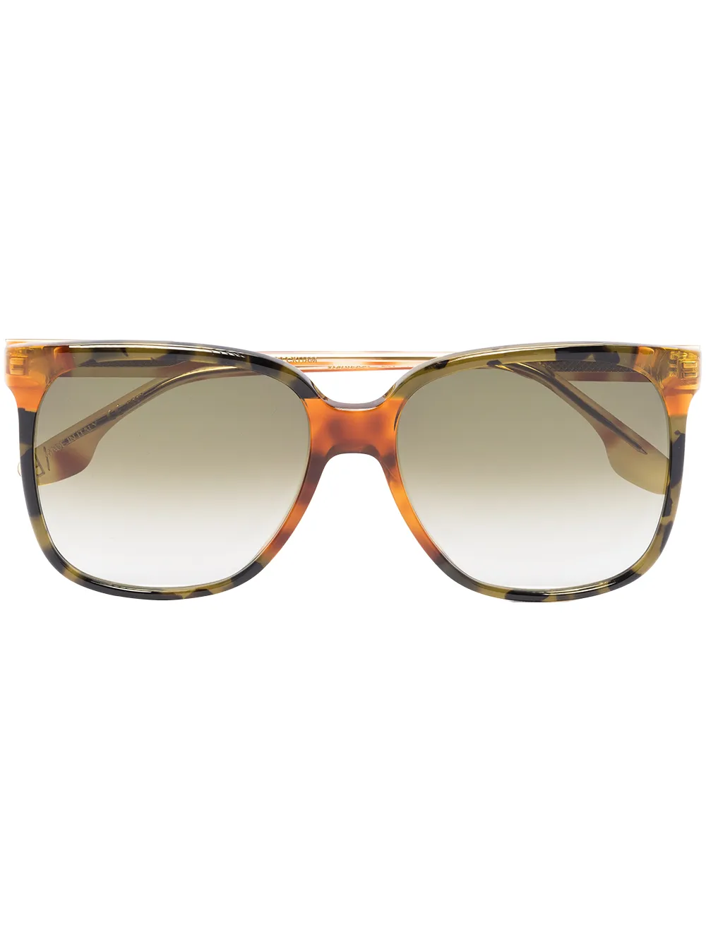 фото Victoria beckham eyewear солнцезащитные очки soft square в массивной оправе