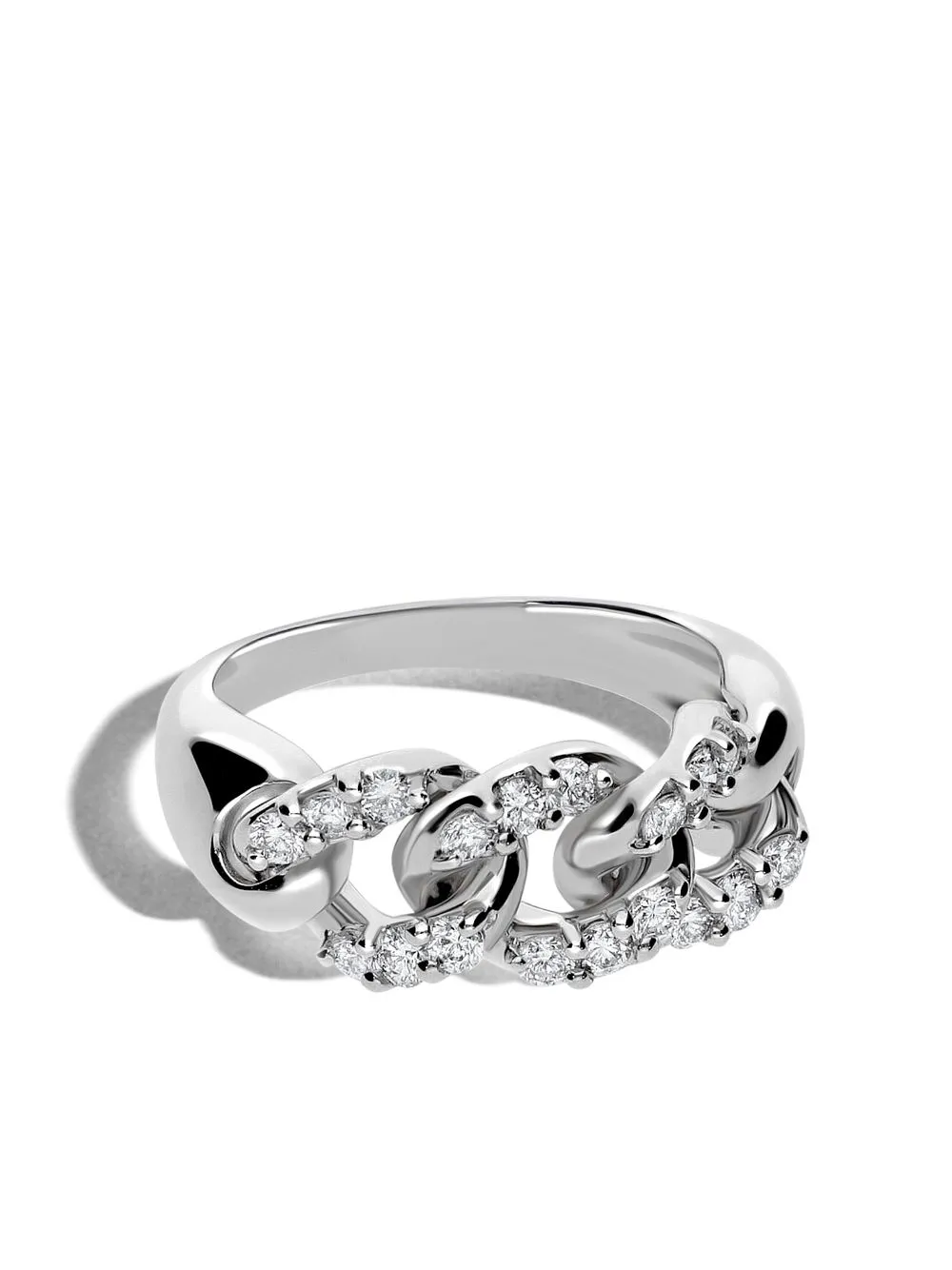 LEO PIZZO anillo Groumette en oro blanco de 18kt con diamantes - Plateado
LEO PIZZO anillo Groumette en oro blanco de 18kt con diamantes - Plateado