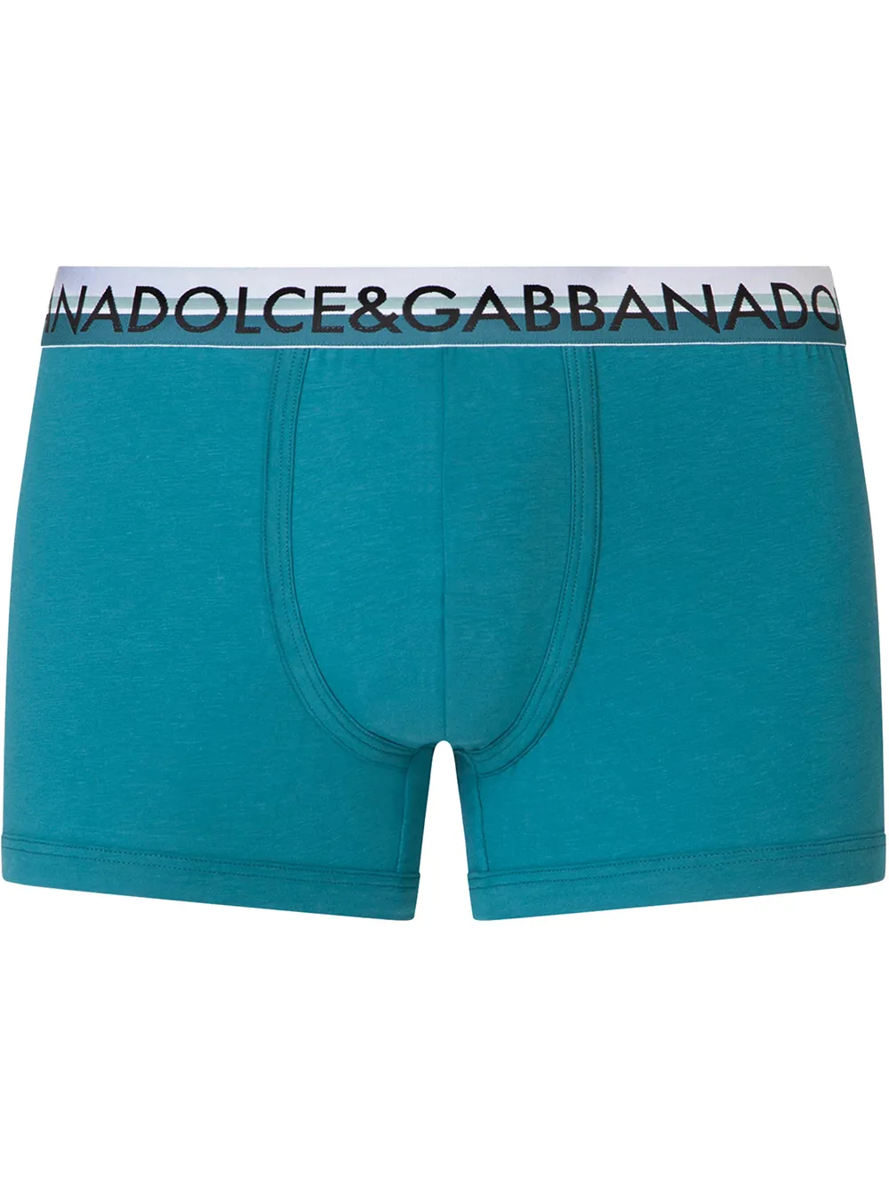 Dolce Gabbana Cueca Boxer De Algodão Logo No Cós Farfetch