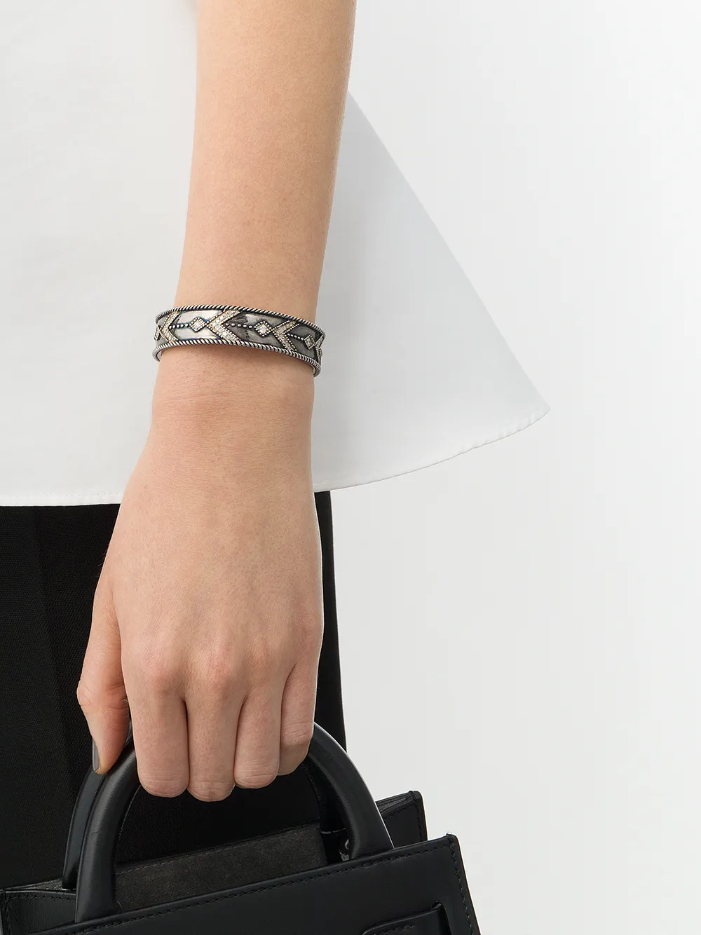 фото De jaegher браслет broken arrow с бриллиантами