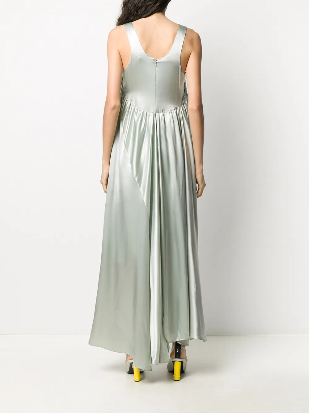 фото Nina ricci драпированное платье