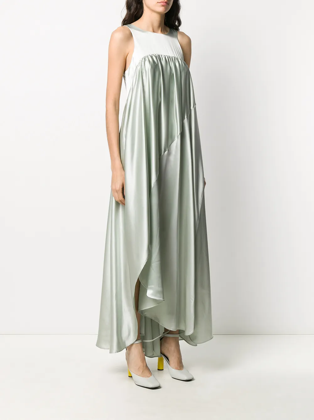 фото Nina ricci драпированное платье