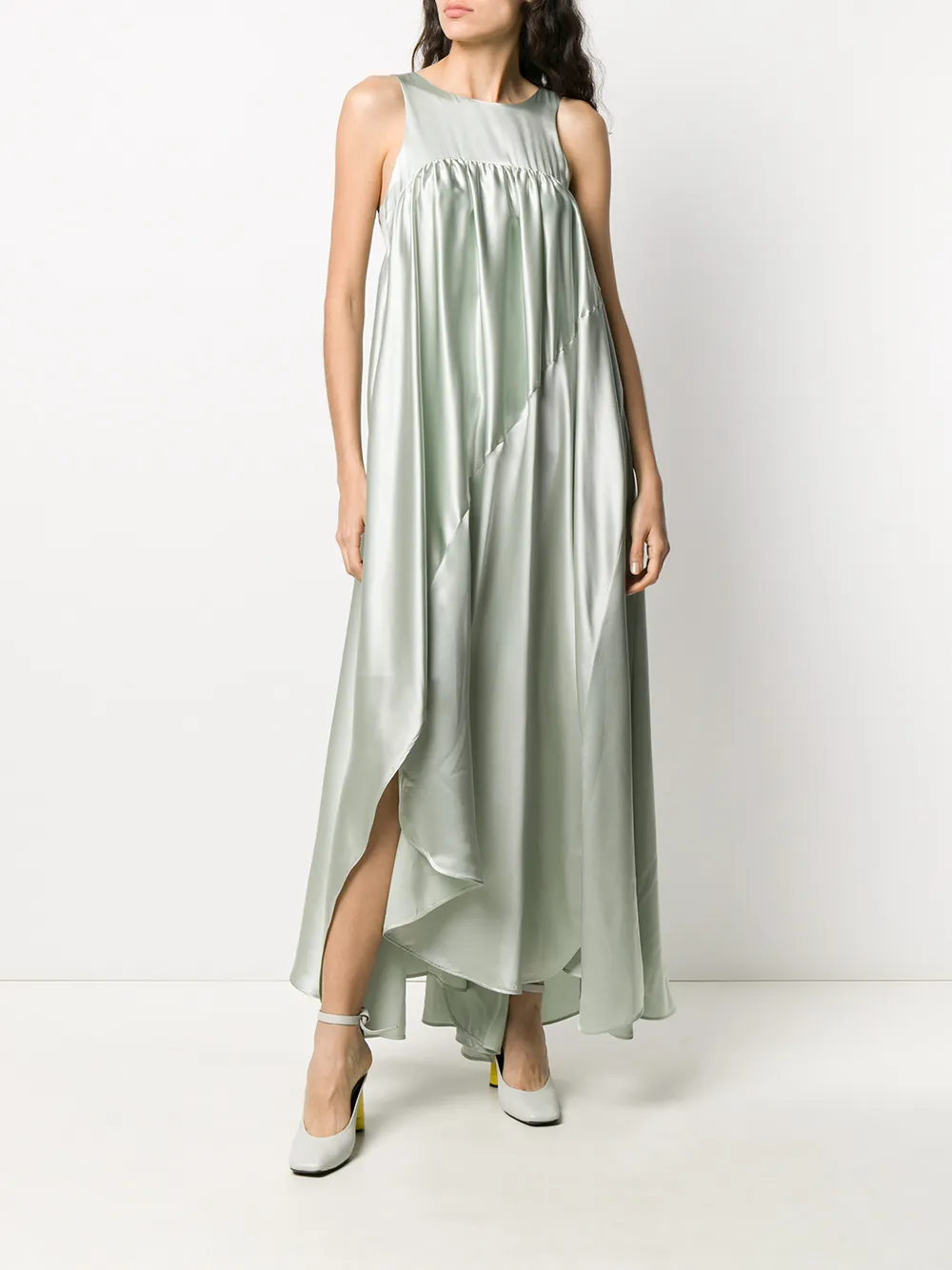 фото Nina ricci драпированное платье