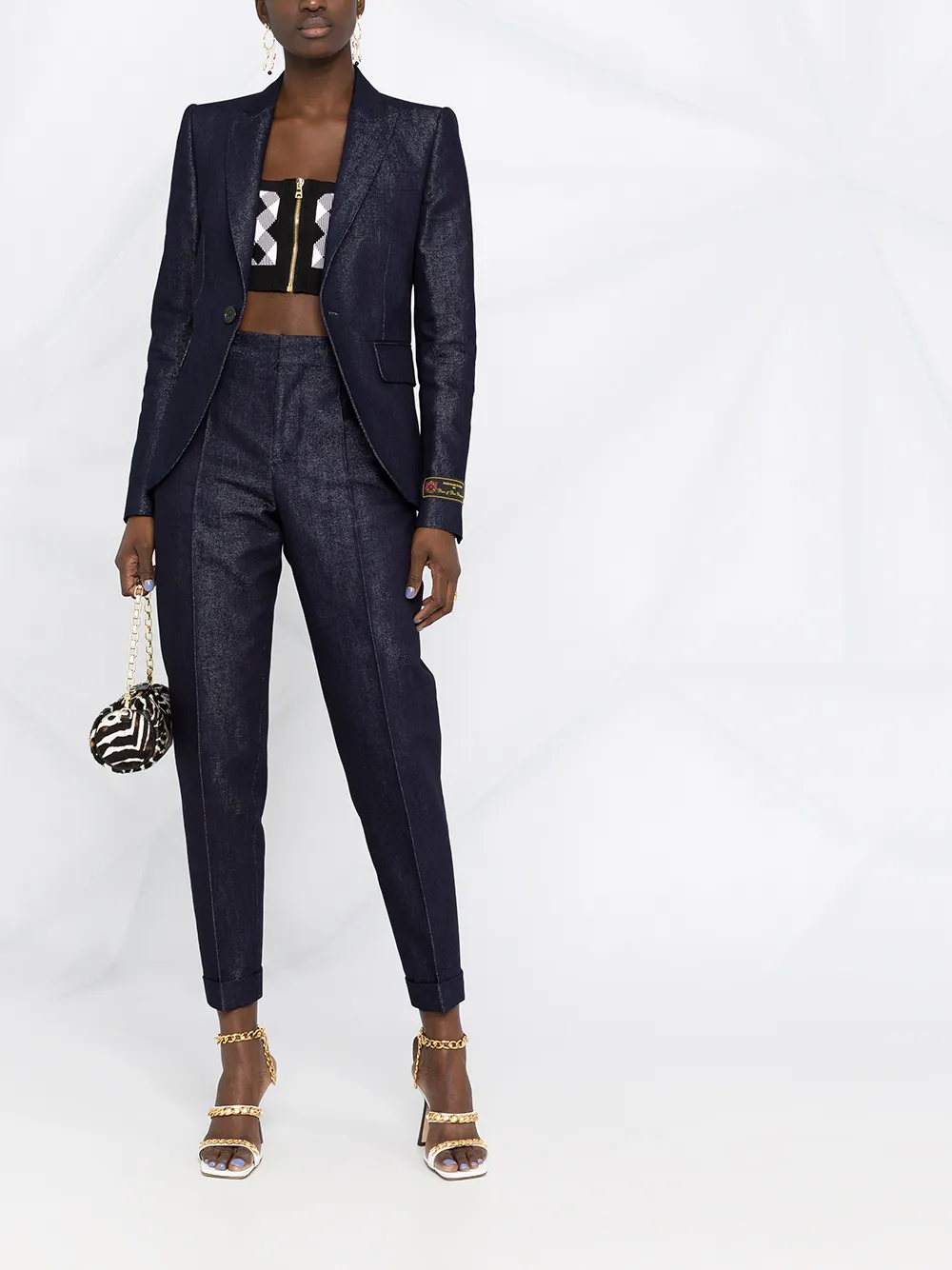 фото Dsquared2 джинсовый костюм-двойка