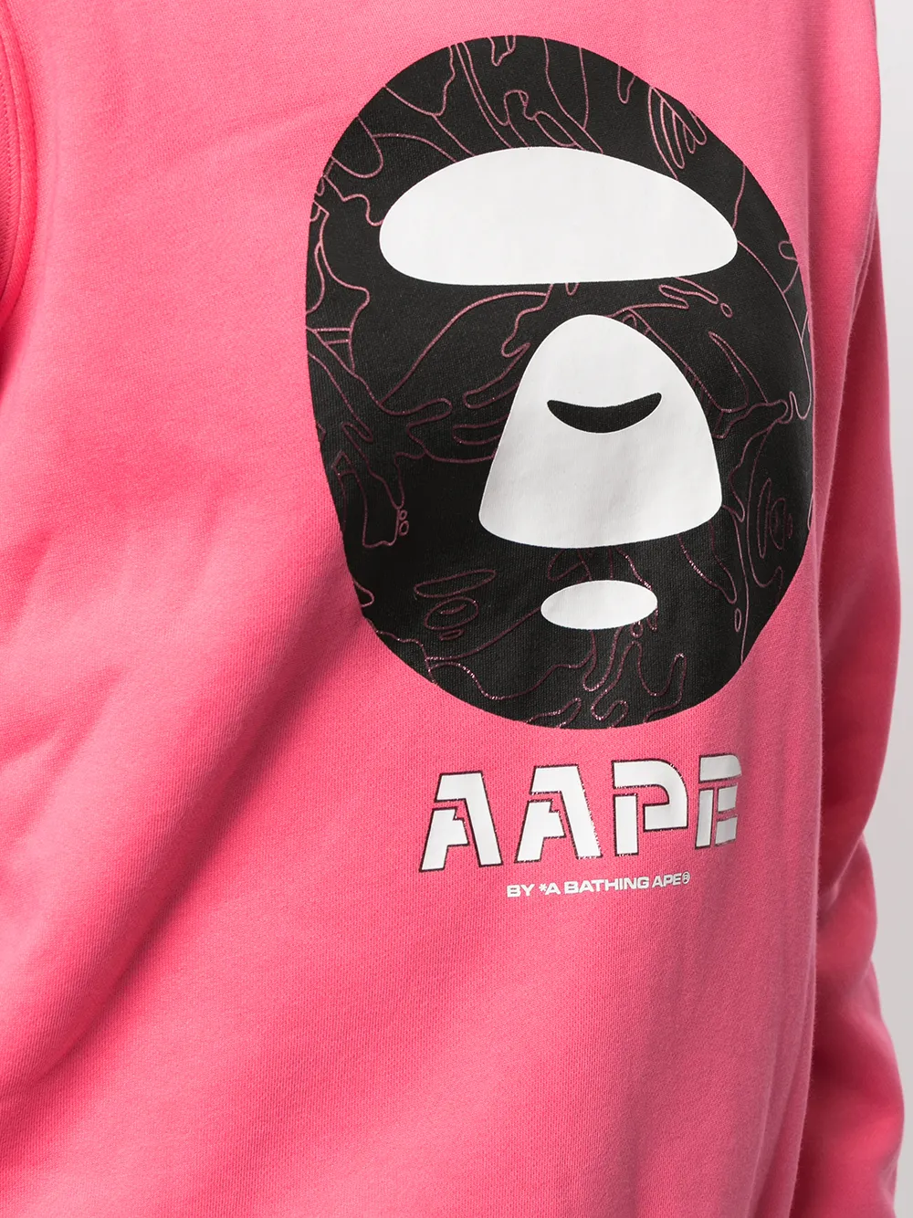 фото Aape by *a bathing ape® толстовка с графичным принтом