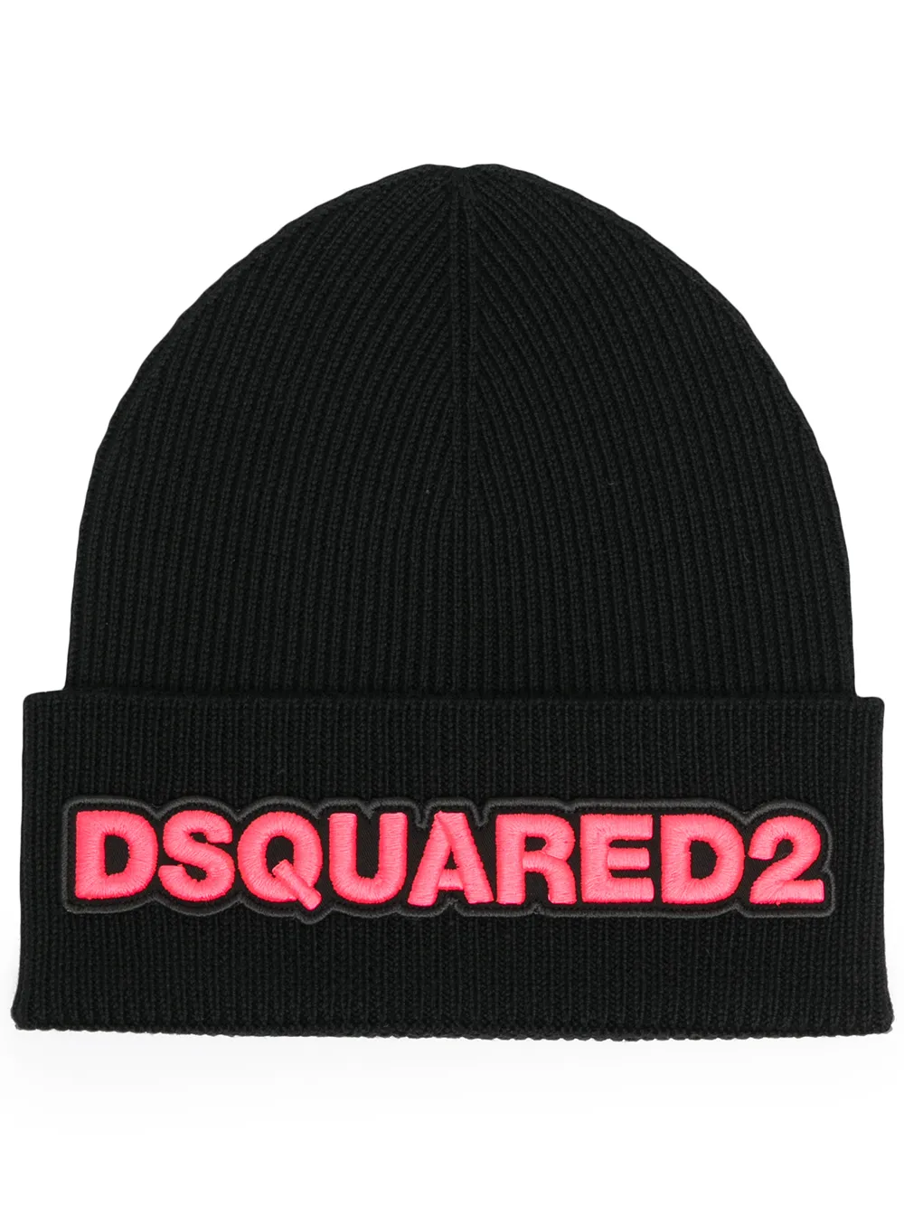 фото Dsquared2 шапка бини с вышитым логотипом